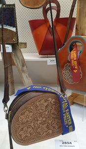 Carved Moon Rising Crossbody