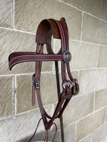 Load image into Gallery viewer, Medium Brown Bridle #07
