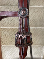 Load image into Gallery viewer, Medium Brown Bridle #07
