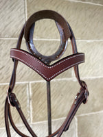 Load image into Gallery viewer, Medium Brown Bridle #07
