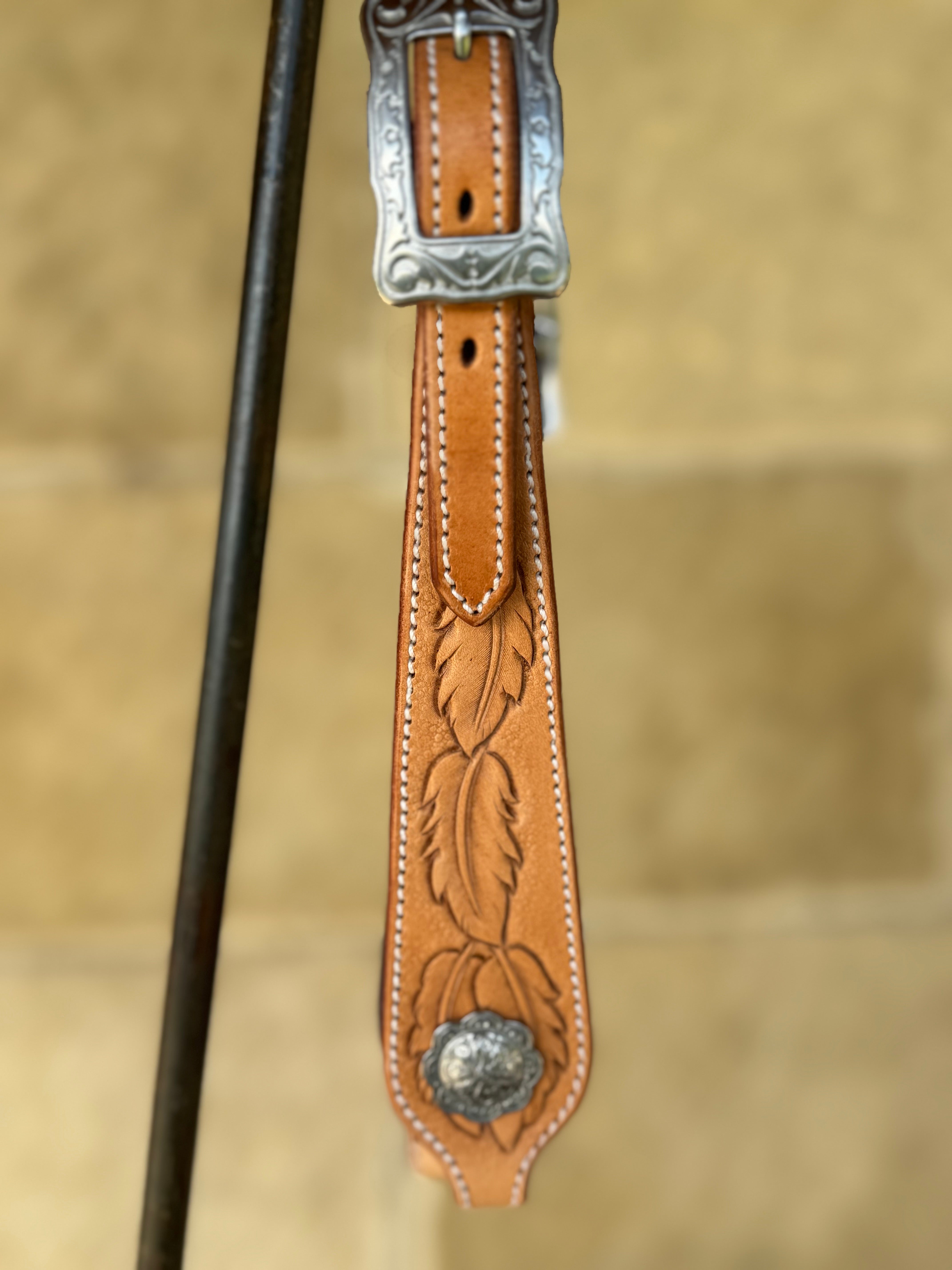 One Ear Bridle - Carved #3
