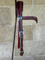 Load image into Gallery viewer, Medium Brown Bridle #25
