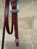 Load image into Gallery viewer, Medium Brown Bridle #20
