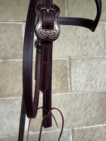 Load image into Gallery viewer, Dark Brown Bridle #17

