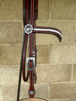 Load image into Gallery viewer, Medium Brown Bridle #27
