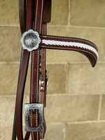 Load image into Gallery viewer, Medium Brown Bridle #27
