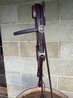 Load image into Gallery viewer, Dark Brown Bridle #28
