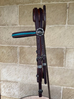 Load image into Gallery viewer, Dark Brown Bridle #34
