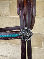 Load image into Gallery viewer, Dark Brown Bridle #34
