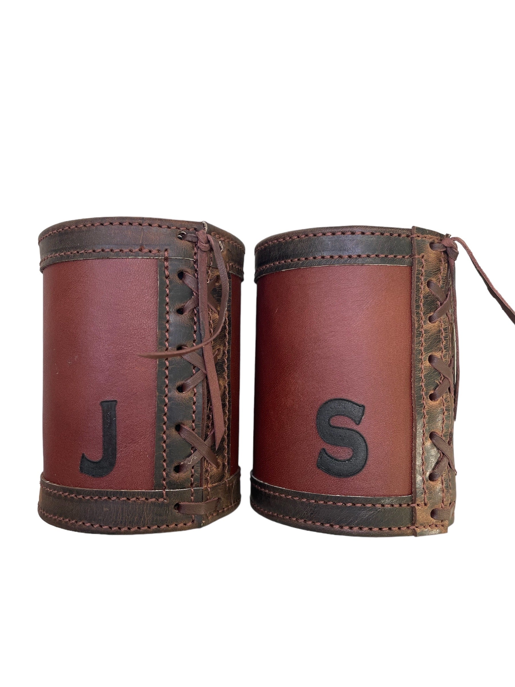 Branded Leather Can Coolers