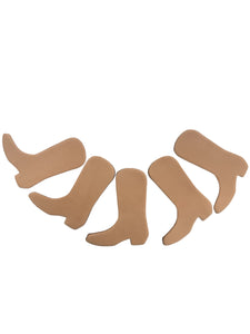 Cowboy boot Cut Outs